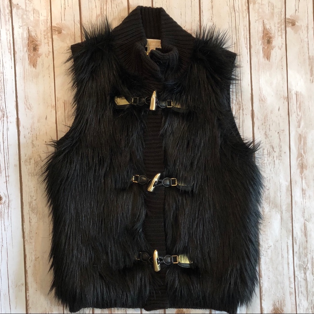 Michael Kors Faux Fur Vest
